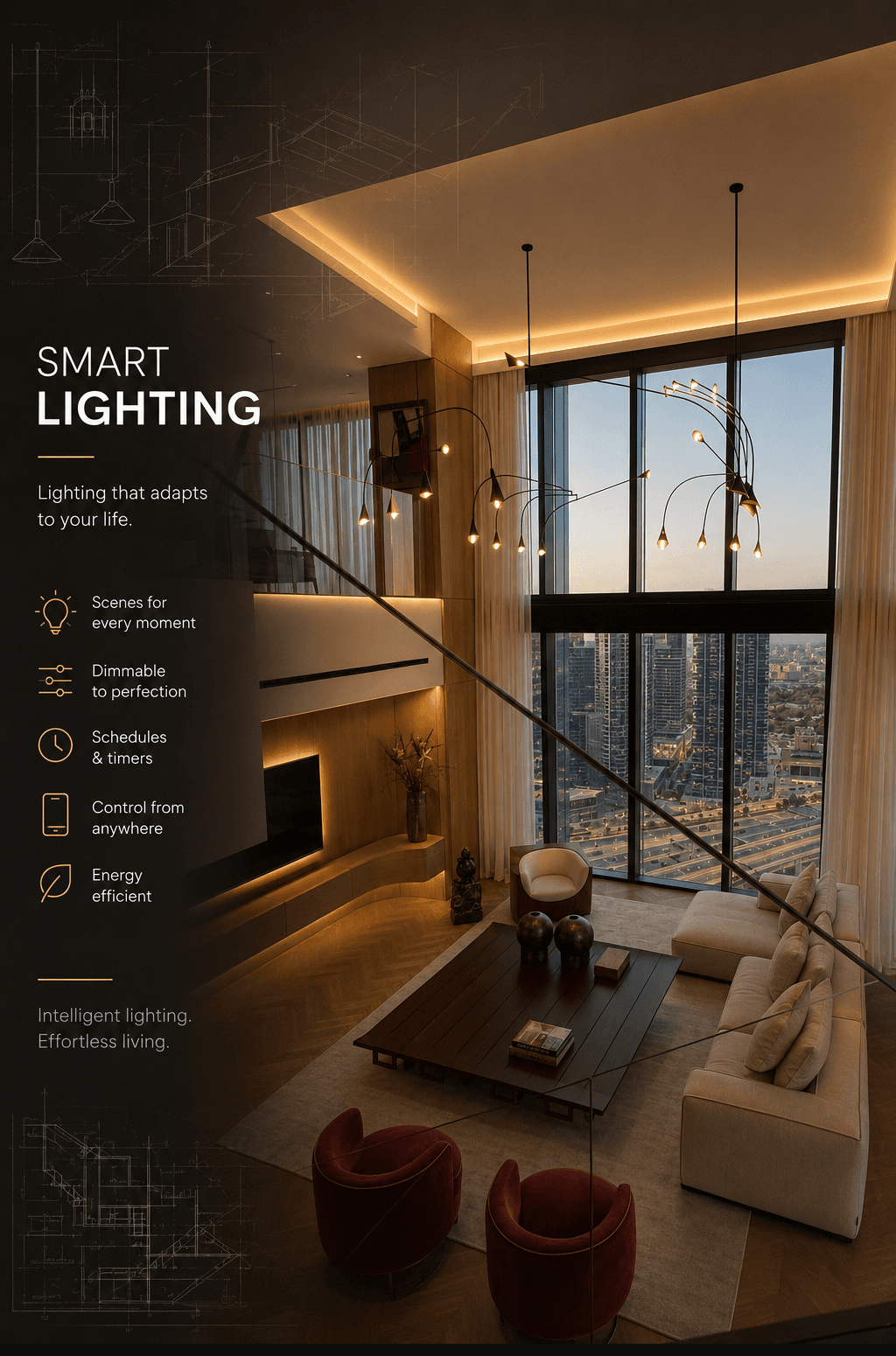 Connected smart home technology