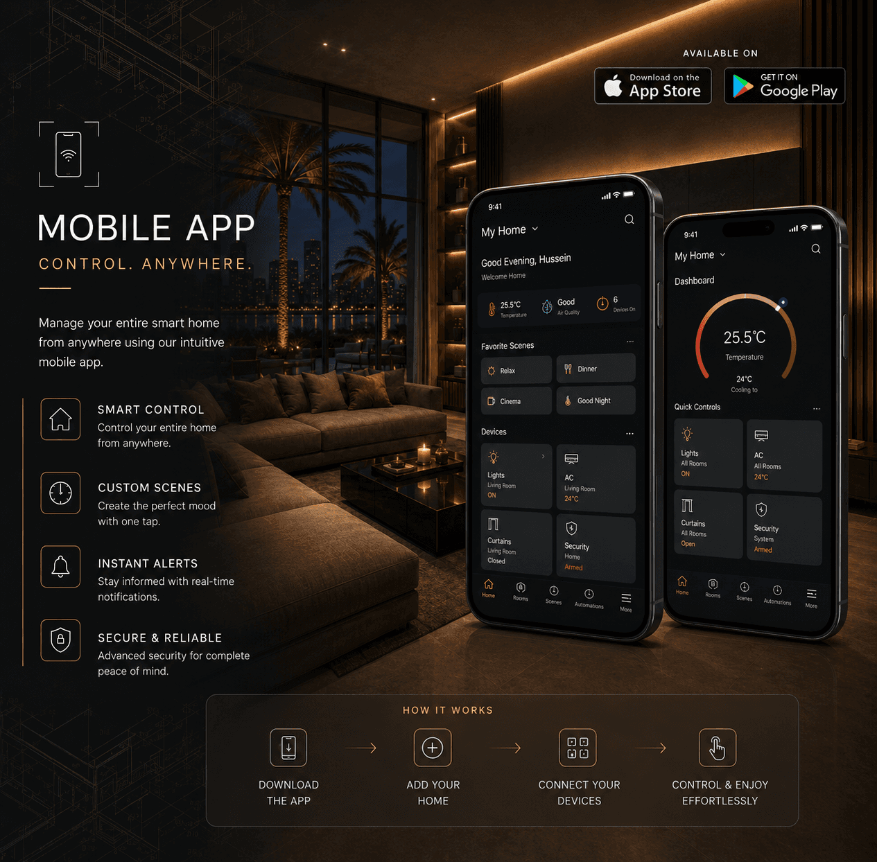 Smart Home Systems — Connected living, made effortless